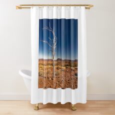 Lone Tree Shower Curtain
