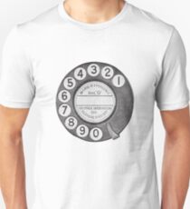 Telephone Dial Unisex T-Shirt