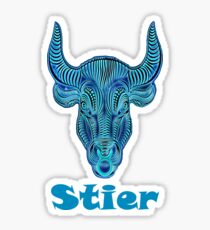 Stier Stickers Redbubble