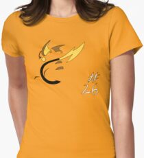 Pokemon 26 Raichu Women's Fitted T-Shirt