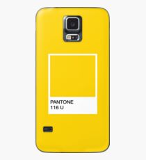 PANTONE Gelb Hülle & Klebefolie für Samsung Galaxy