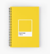 Cuaderno de espiral PANTONE Amarillo