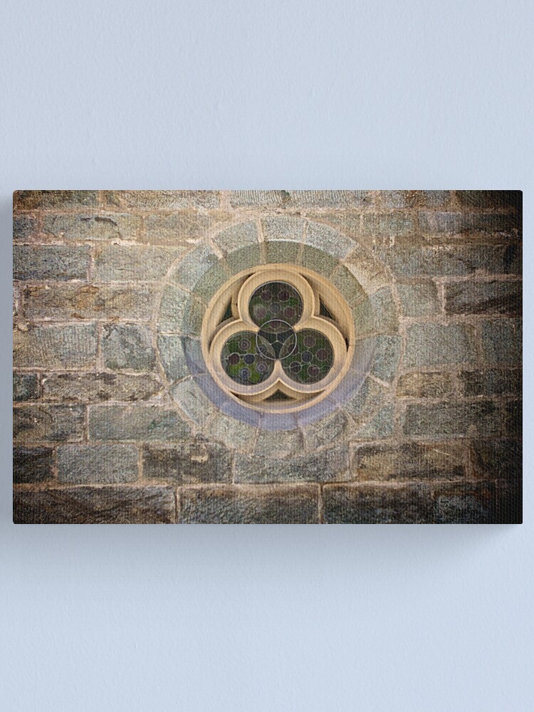 Alternate view of Parish Church Window Canvas Print