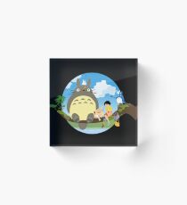my neighbor totoro Acrylic Block