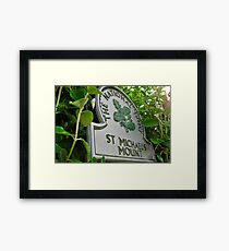 national trust Framed Print