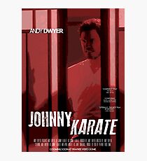 Johnny Karate poster Photographic Print