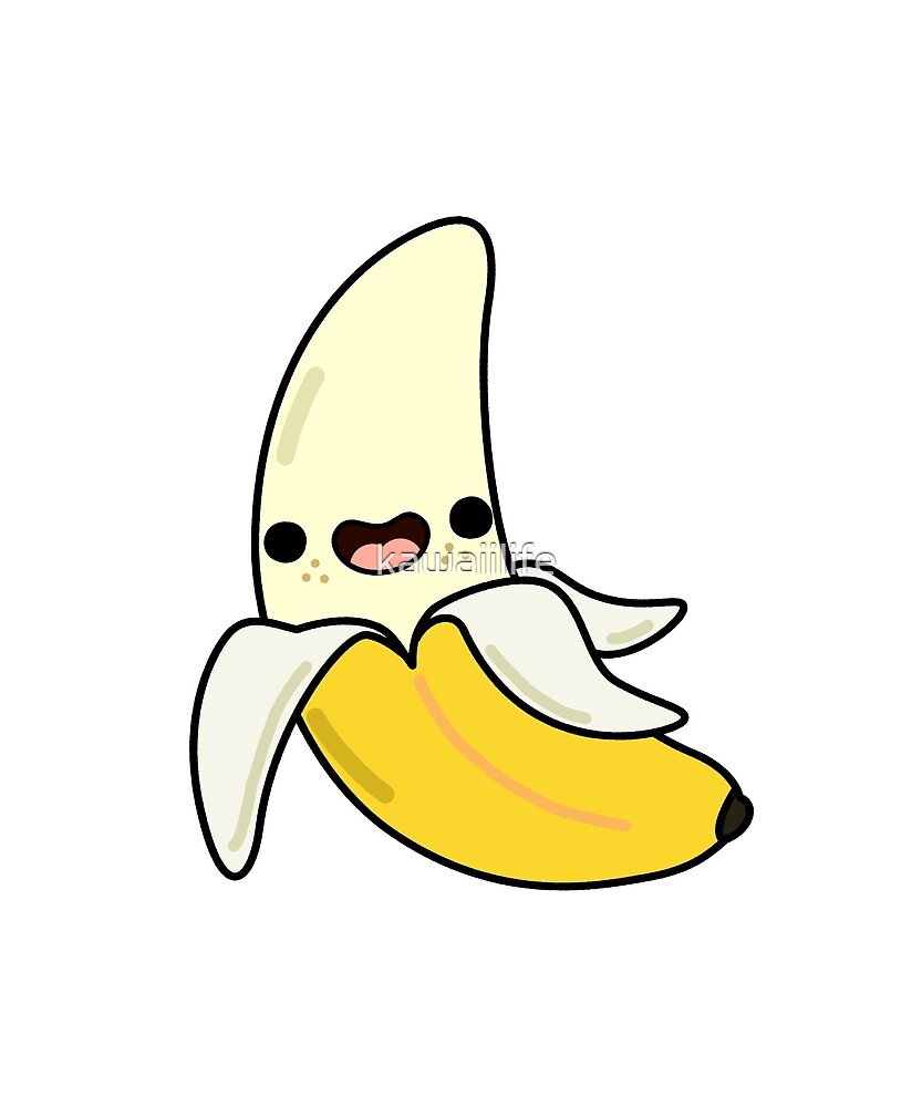 «Kawaii Banana Fruit» de kawaiilife Redbubble