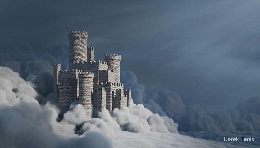 "Cloud Castle" by Derek Tanis Redbubble