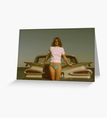 belair babe Greeting Card