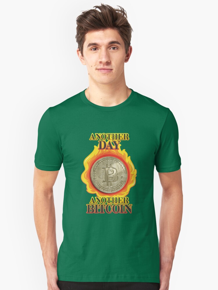 Alternate view of Bitcoin Investor. Slim Fit T-Shirt