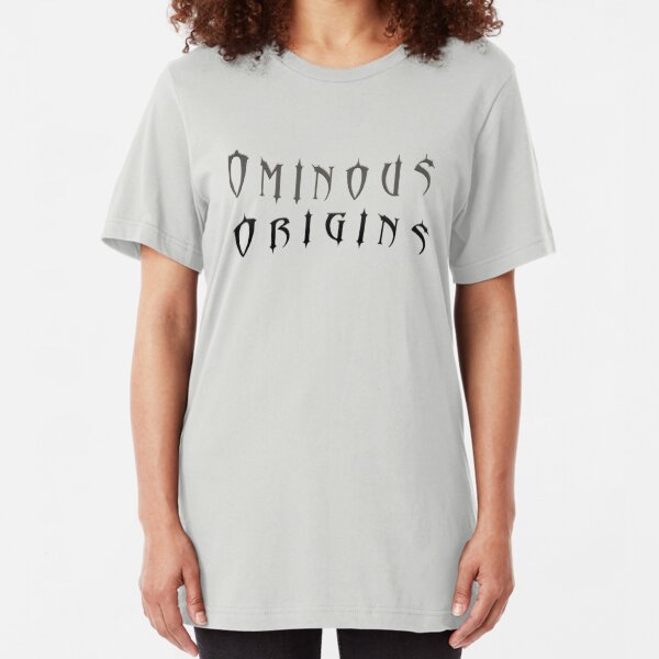 Ominous Origins Podcast Slim Fit T-Shirt