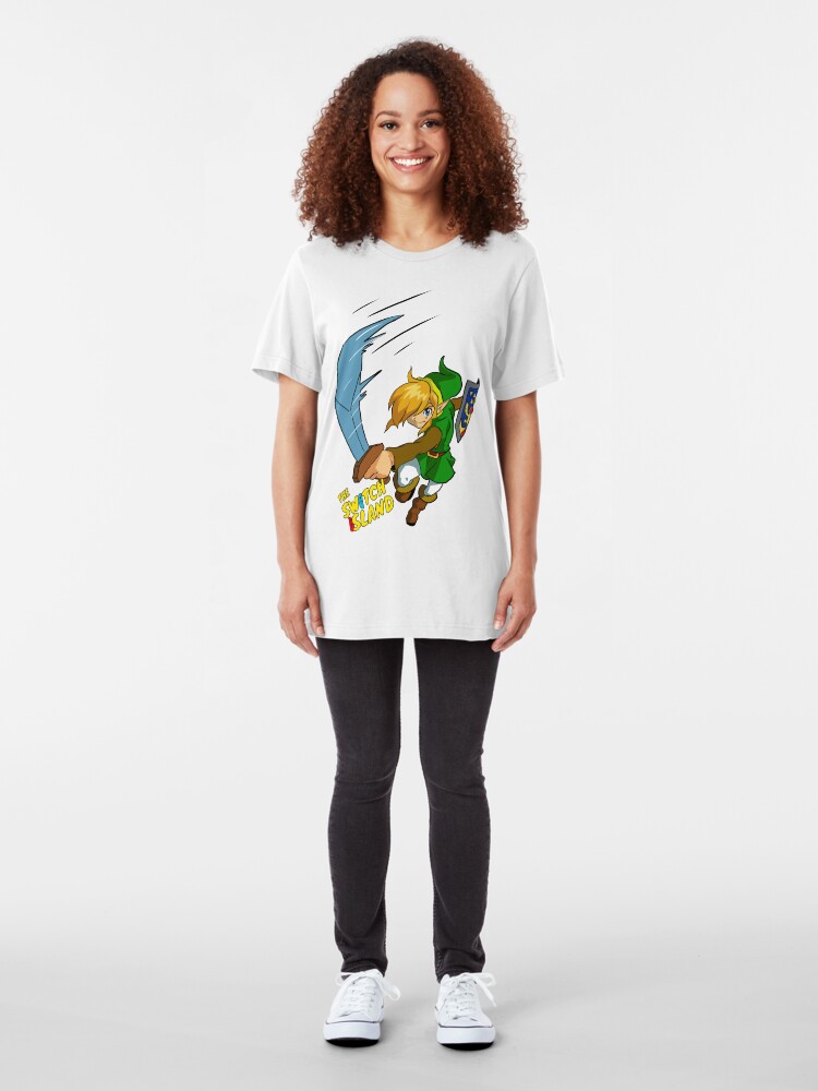 Alternate view of Link #1 On The Switch Island Slim Fit T-Shirt