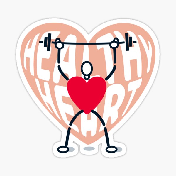 Healthy Heart Sticker