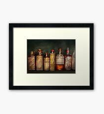 Pharmacy - Daily Remedies Framed Print