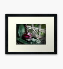 Pharmacy - The apothecary is open Framed Print