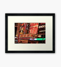 Broadway Framed Print