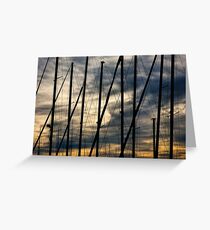 Masts Greeting Card