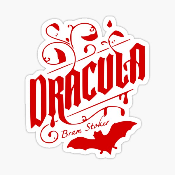 Dracula - Bram Stoker Sticker