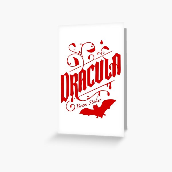 Dracula - Bram Stoker Greeting Card