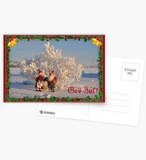 Doily - Christmas motive3 Postcards