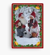 Christmas - poster2 Canvas Print