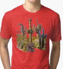 Giant Saguaros of the Sonoran Desert Tri-blend T-Shirt