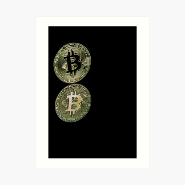 Bitcoin Art Print