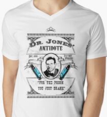 Dr. Jones' Antidote- Indiana Jones Men's V-Neck T-Shirt