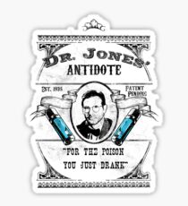 Dr. Jones' Antidote- Indiana Jones Sticker