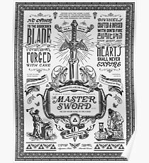 Master Sword Advertisement Poster