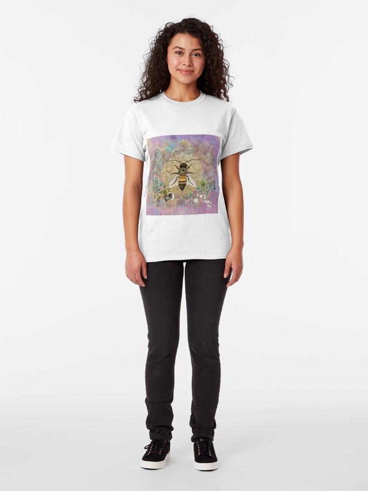 Alternate view of Queen Honey Bee Classic T-Shirt