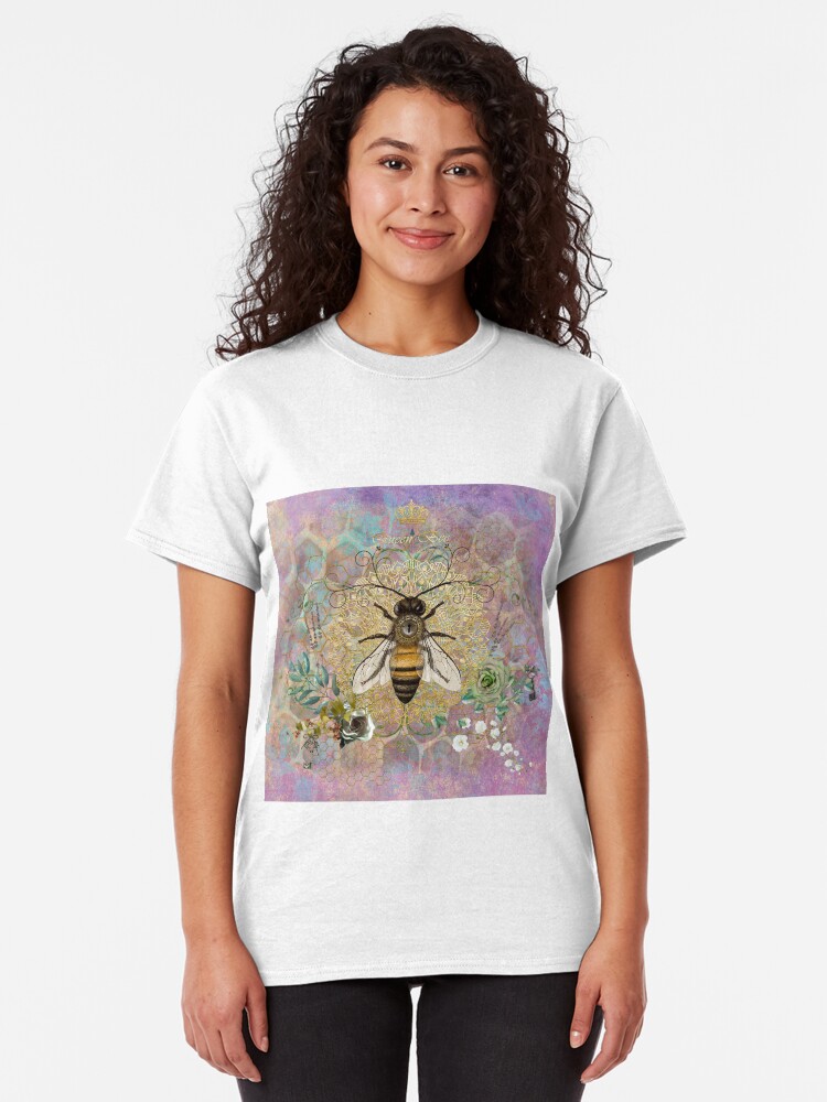 Alternate view of Queen Honey Bee Classic T-Shirt