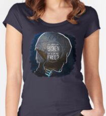Fenris - The Chains Are Broken Women's Fitted Scoop T-Shirt