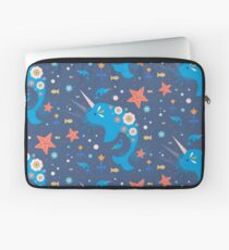 Narwal und Babys Laptoptasche