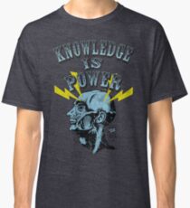 Wissen ist Macht Classic T-Shirt