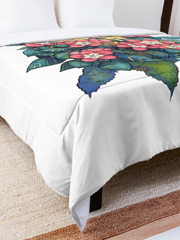 Alternate view of Forest Gathering, Mice and wish. Comforter