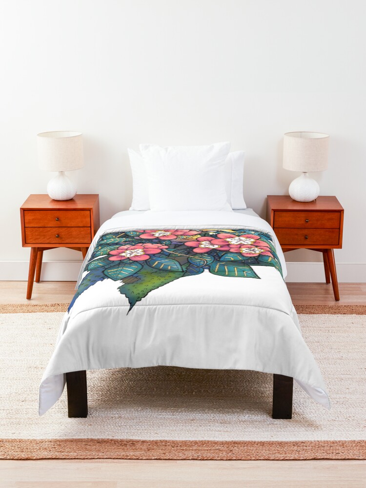 Alternate view of Forest Gathering, Mice and wish. Comforter