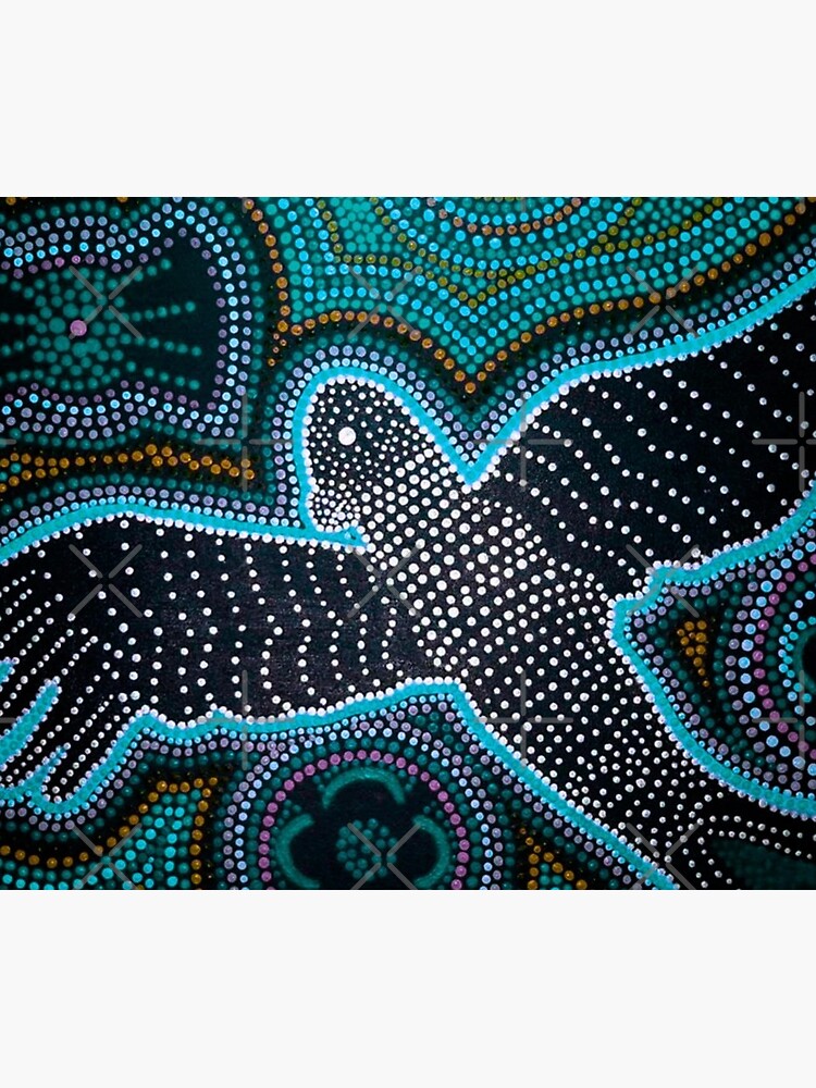 Black cockatoo- blue dreaming by Sandylizard2