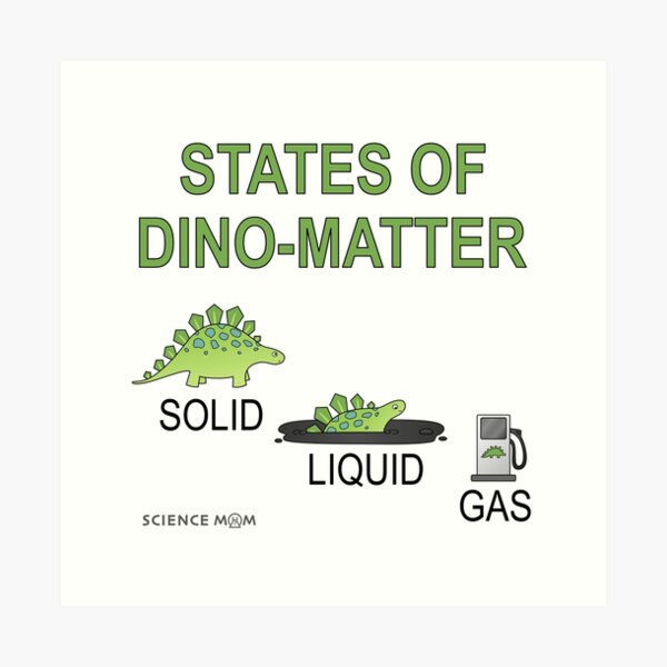 States Of Dino-Matter Art Print