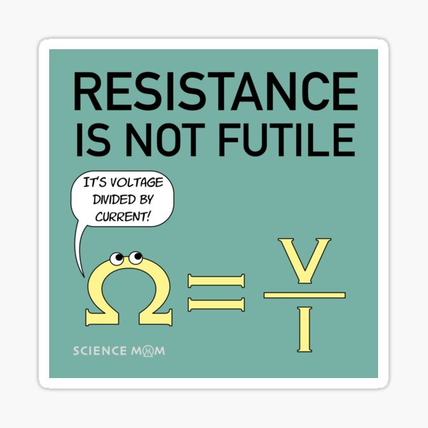 Resistance Is Not Futile Sticker