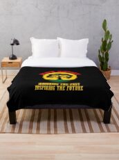 Honoring Past Inspiring Future Black History Month Throw Blanket