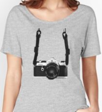 Vintage 35mm SLR Camera Pentax MX Loose Fit T-Shirt