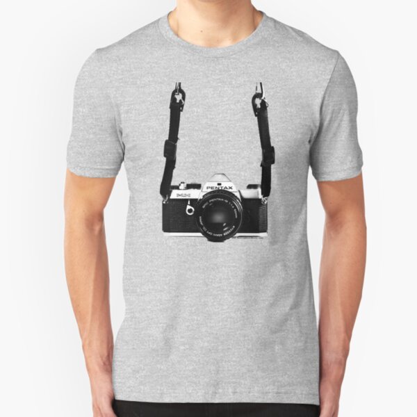 Vintage 35mm SLR Camera Pentax MX Slim Fit T-Shirt