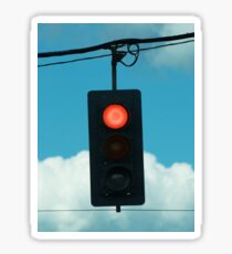 Red Light Sticker