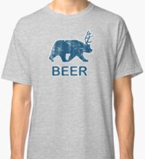 Vintage Beer Bear Deer Classic T-Shirt