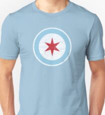 Vintage Chicago Star Slim Fit T-Shirt