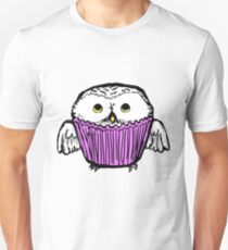 Snowy Owl Cupcake Unisex T-Shirt