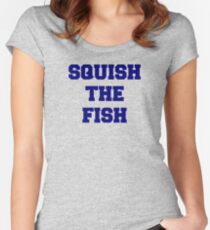 Squish the Fish Women's Fitted Scoop T-Shirt