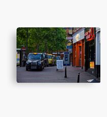 TaxiCab Colors Canvas Print