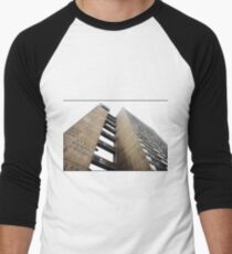 Balfron Tower, Poplar, London Baseball Âľ Sleeve T-Shirt